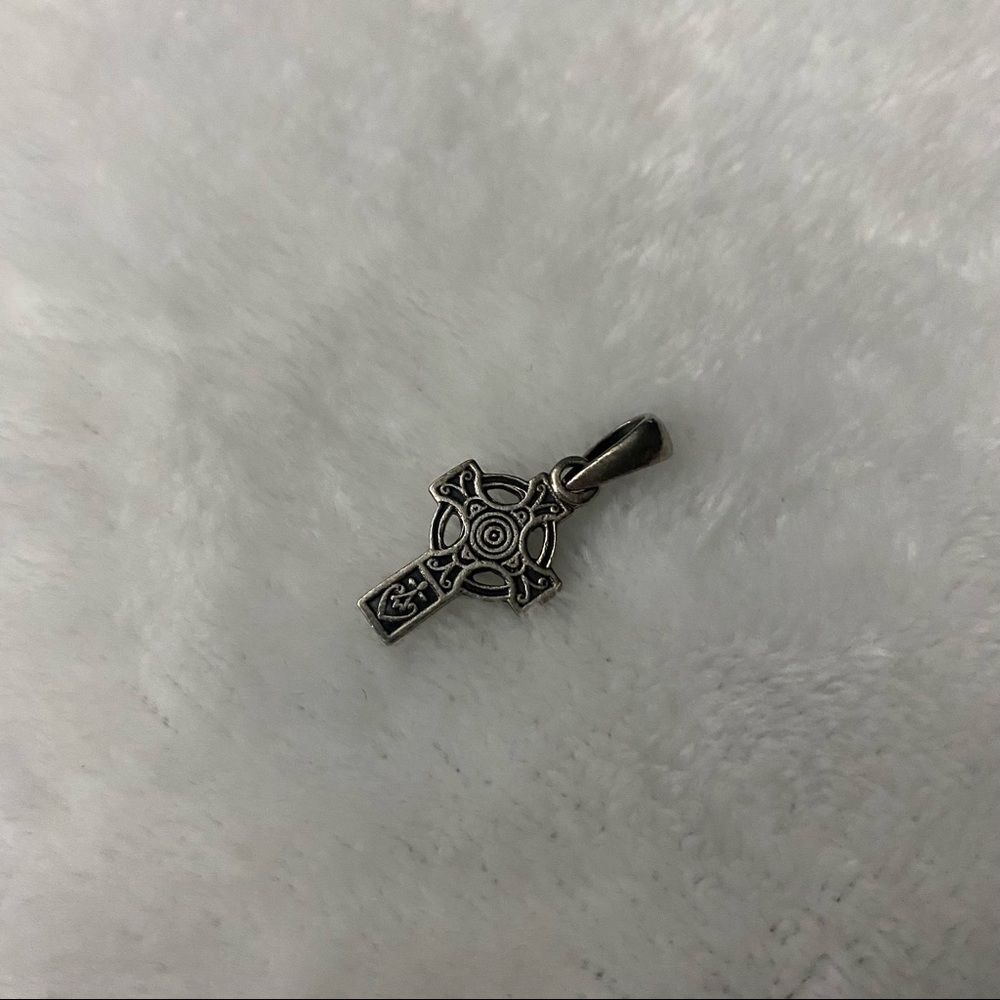 Tiny Celtic Cross Charm
